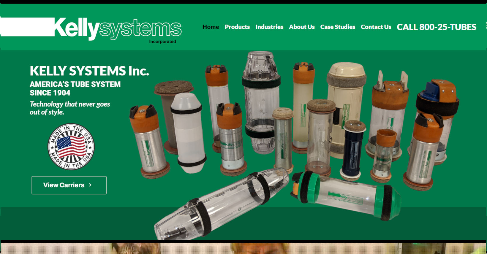 Kelly Tube Systems - American Pneumatic Tube System Company